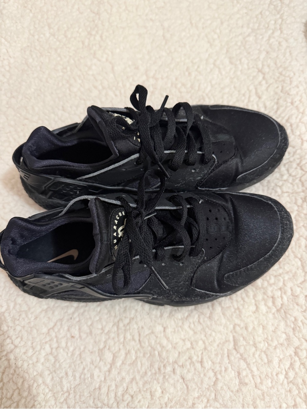 All-Black Athletic Sneakers